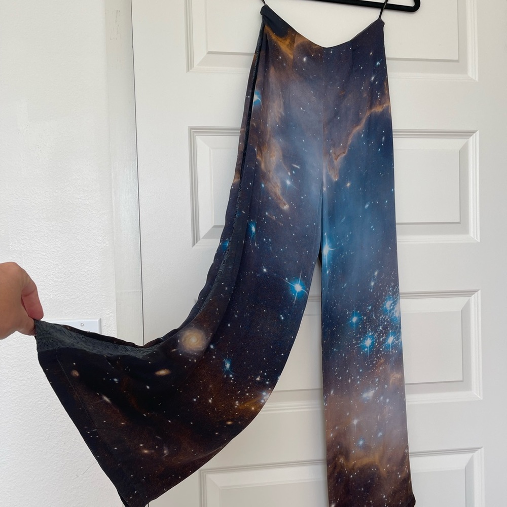 Silk pants